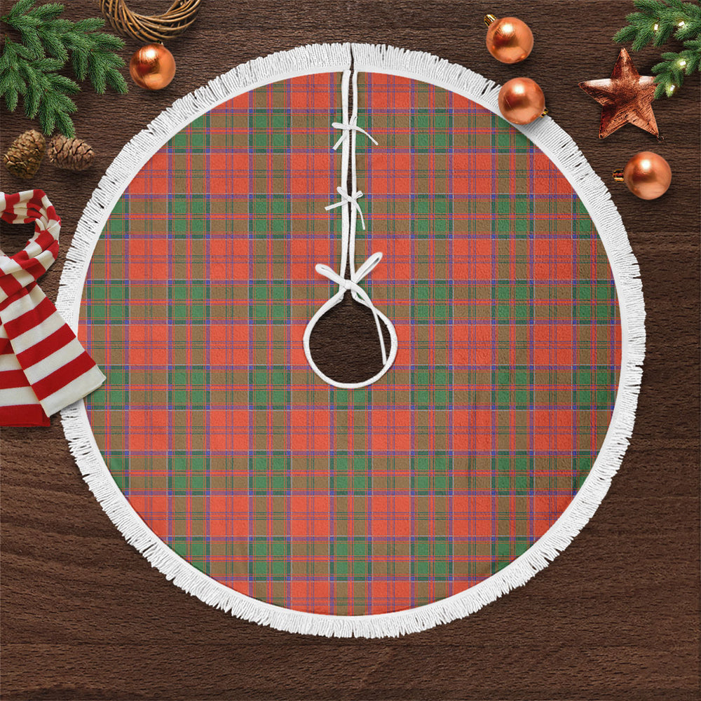 Clan Grant Ancient Tartan Christmas Tree Skirt VP84 Grant Ancient Tartan Tartan Christmas   