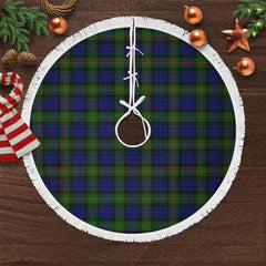 Clan Gunn Modern Tartan Christmas Tree Skirt MH62 Gunn Modern Tartan Tartan Christmas   