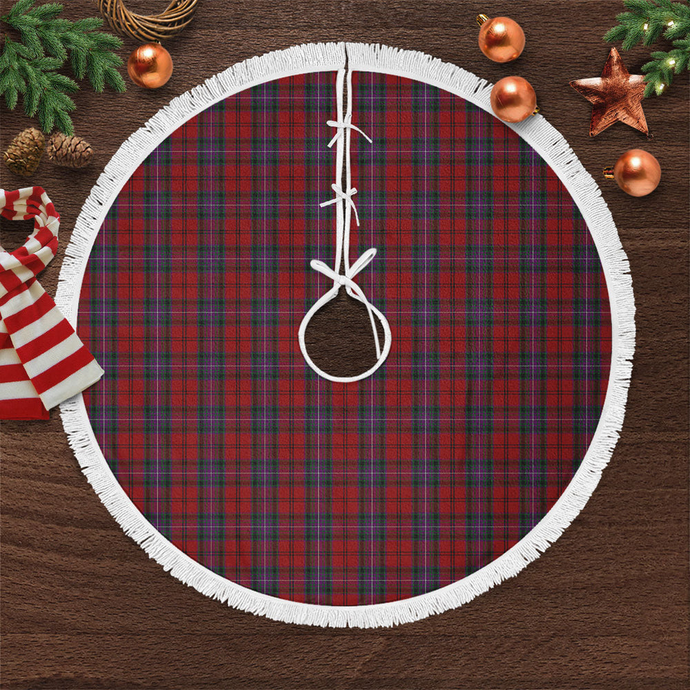 Clan Kelly of Sleat Red Tartan Christmas Tree Skirt LB56 Kelly of Sleat Red Tartan Tartan Christmas   