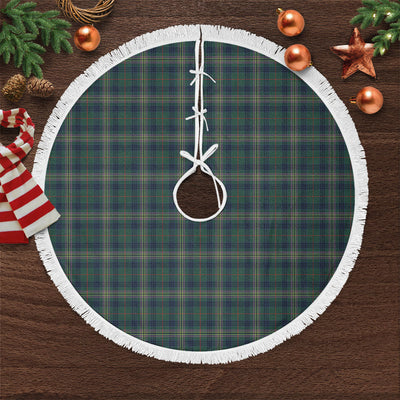 Clan Kennedy Modern Tartan Christmas Tree Skirt GL62