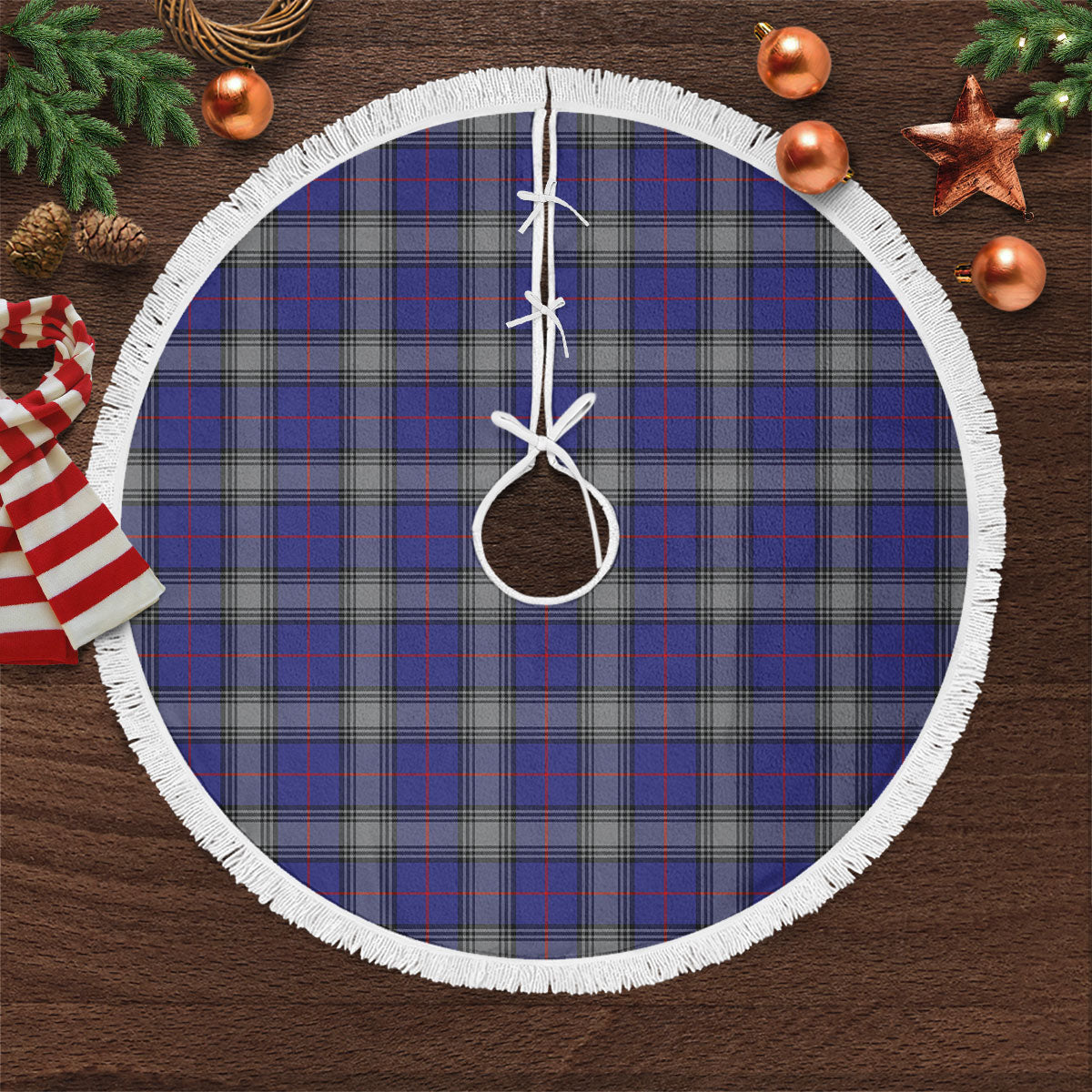 Clan Kinnaird Tartan Christmas Tree Skirt ZH80 Kinnaird Tartan Tartan Christmas   