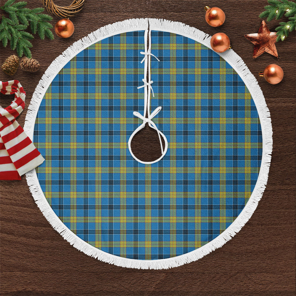 Clan Laing Tartan Christmas Tree Skirt MY96 Laing Tartan Tartan Christmas   