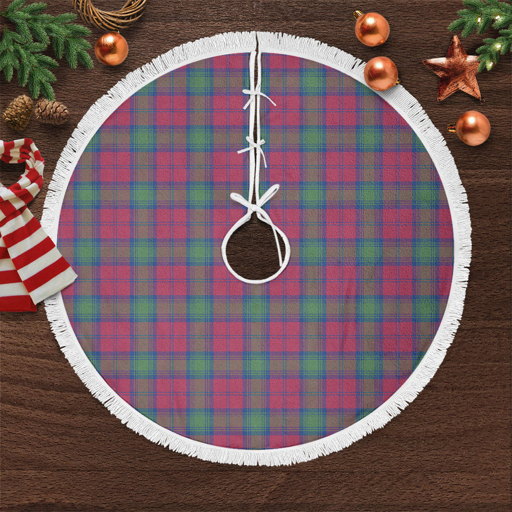 Clan Lindsay Ancient Tartan Christmas Tree Skirt KU39 Lindsay Ancient Tartan Tartan Christmas   