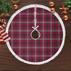 Clan Little Tartan Christmas Tree Skirt MD39 Little Tartan Tartan Christmas   