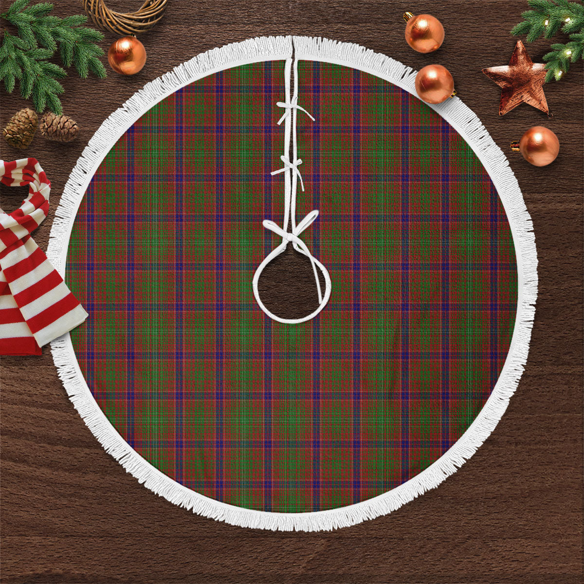 Clan Lumsden Tartan Christmas Tree Skirt RL54 Lumsden Tartan Tartan Christmas   