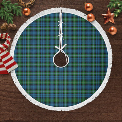 Clan Lyon Tartan Christmas Tree Skirt