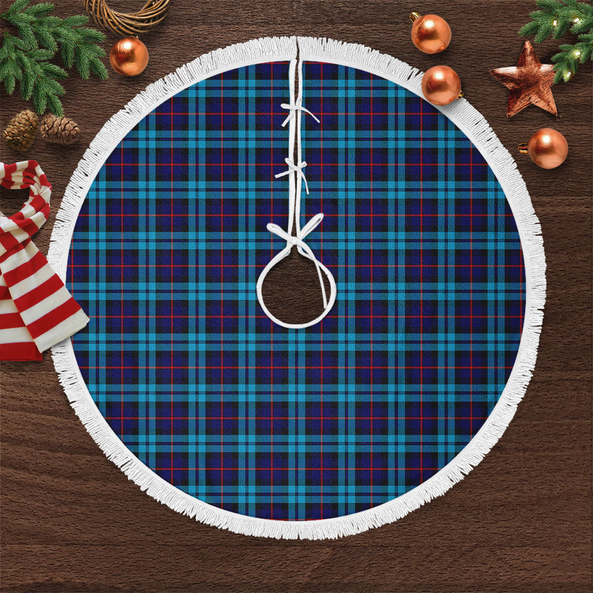 Clan MacCorquodale Tartan Christmas Tree Skirt ZD72 MacCorquodale Tartan Tartan Christmas   