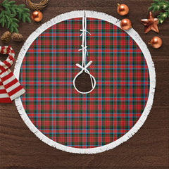 Clan MacDuff Modern Tartan Christmas Tree Skirt BU40 MacDuff Modern Tartan Tartan Christmas   