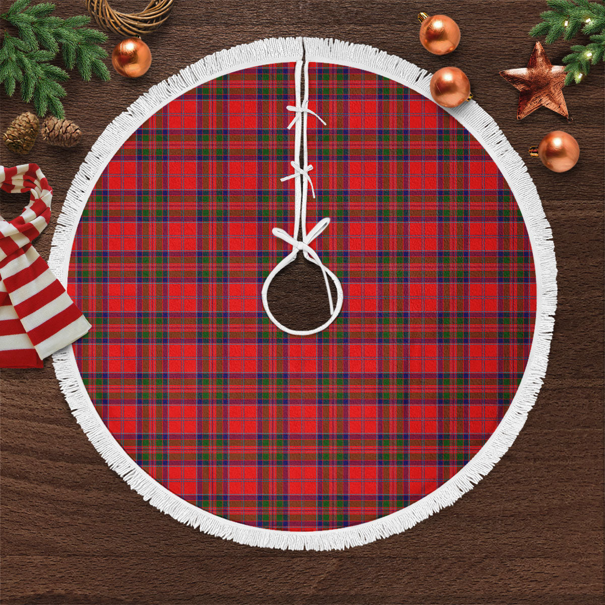 Clan MacGillivray Modern Tartan Christmas Tree Skirt KU24 MacGillivray Modern Tartan Tartan Christmas   