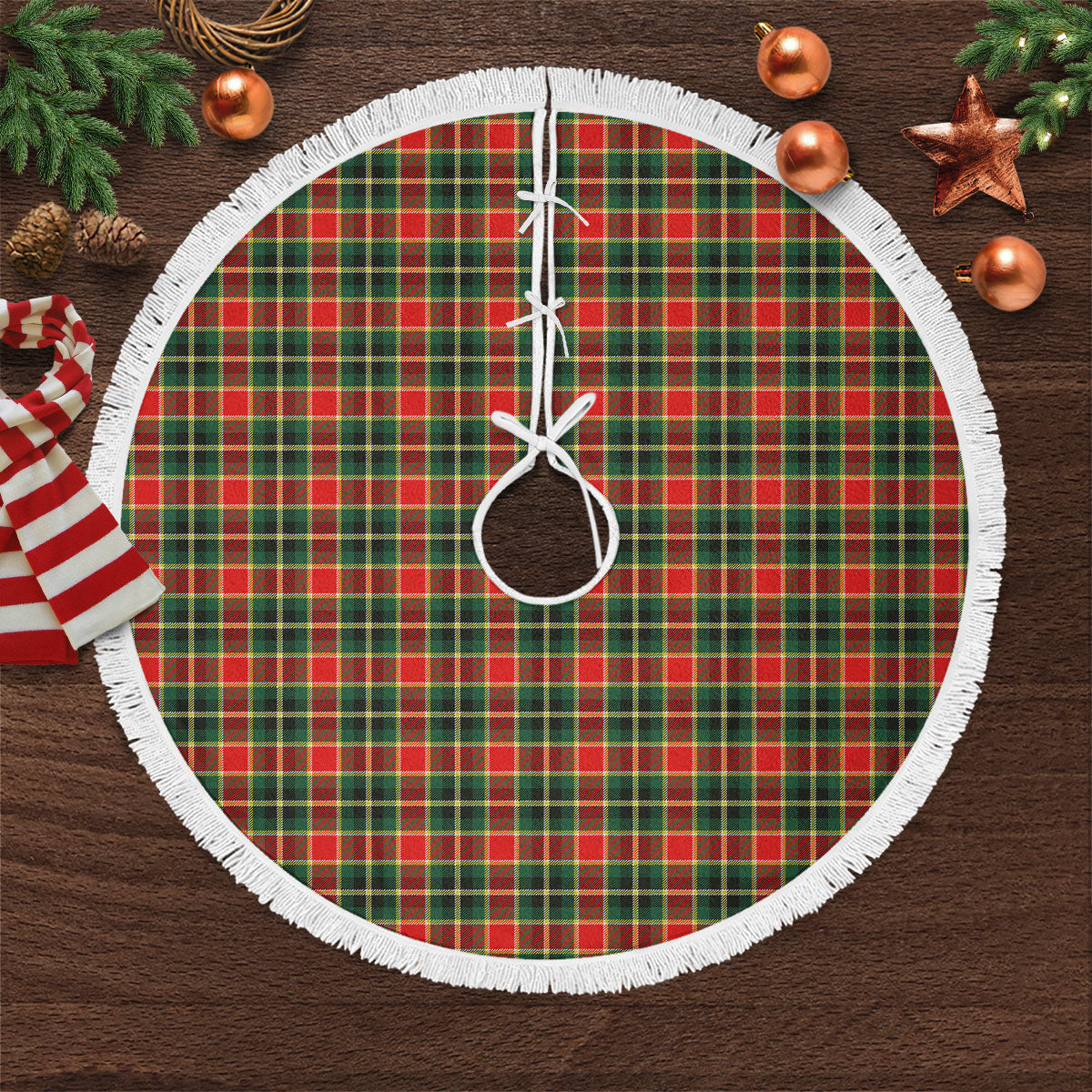 Clan MacLachlan Hunting Modern Tartan Christmas Tree Skirt LJ48 MacLachlan Hunting Modern Tartan Tartan Christmas   