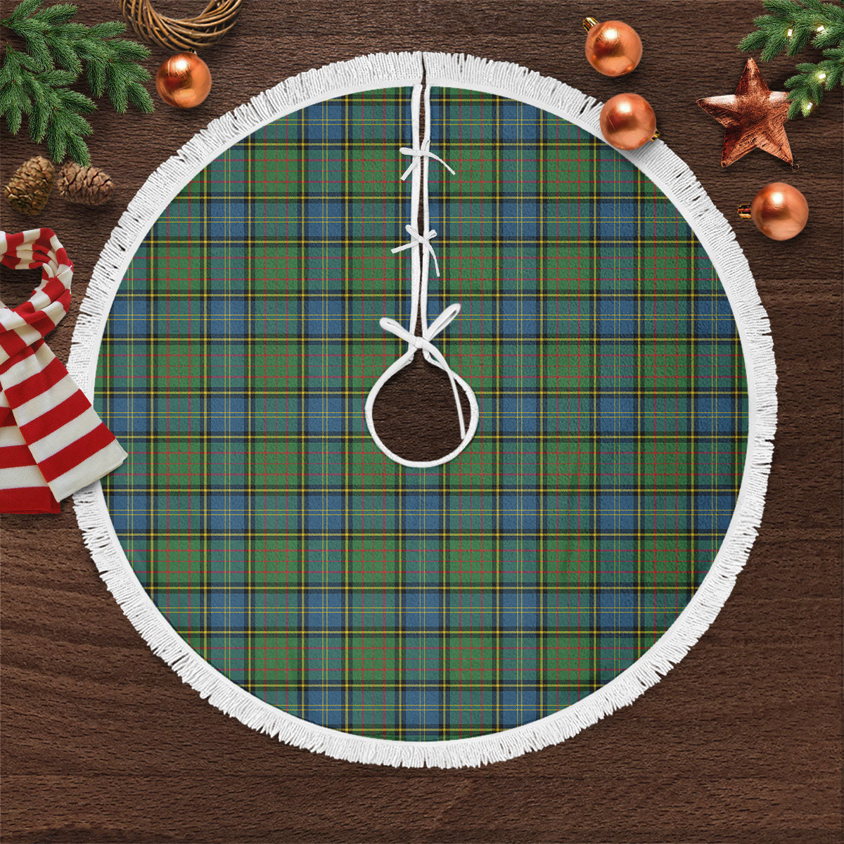 Clan MacMillan Hunting Ancient Tartan Christmas Tree Skirt UH91 MacMillan Hunting Ancient Tartan Tartan Christmas   