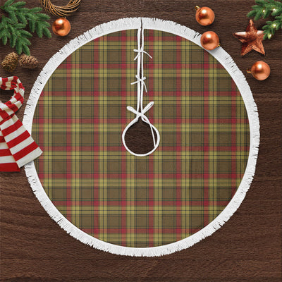 Clan MacMillan Old Weathered Tartan Christmas Tree Skirt