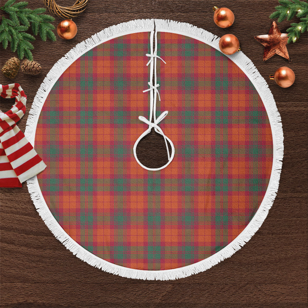 Clan MacNab Ancient Tartan Christmas Tree Skirt GO69 MacNab Ancient Tartan Tartan Christmas   