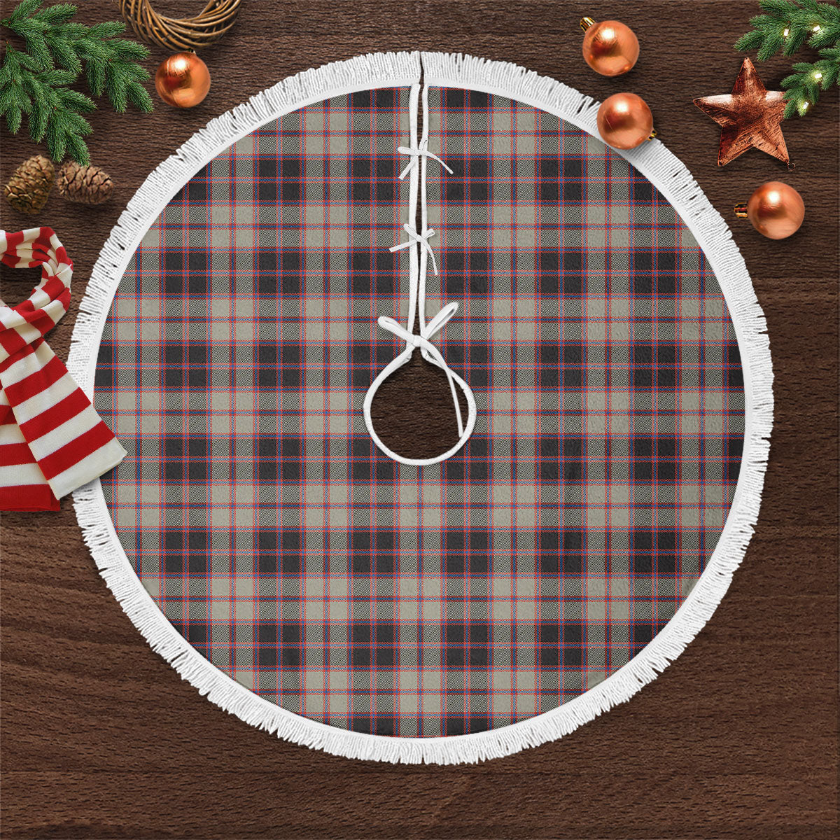 Clan MacPherson Hunting Ancient Tartan Christmas Tree Skirt UR46 MacPherson Hunting Ancient Tartan Tartan Christmas   