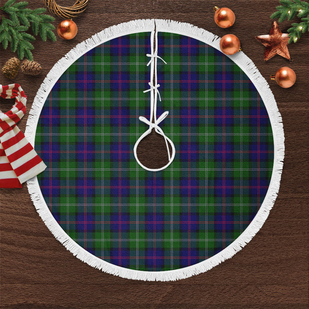 Clan MacThomas Modern Tartan Christmas Tree Skirt BL28 MacThomas Modern Tartan Tartan Christmas   