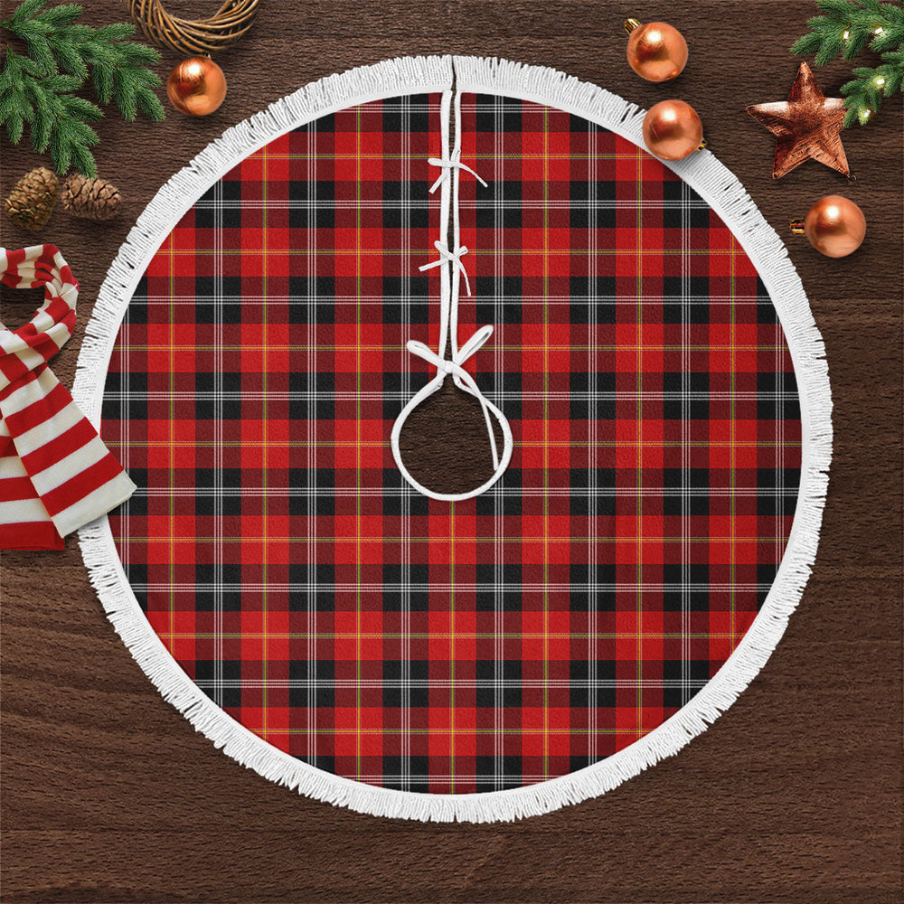Clan Majoribanks Tartan Christmas Tree Skirt AJ10 Majoribanks Tartan Tartan Christmas   