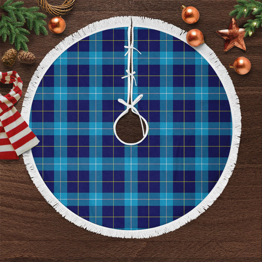 Clan McKerrell Tartan Christmas Tree Skirt DE19 McKerrell Tartan Tartan Christmas   