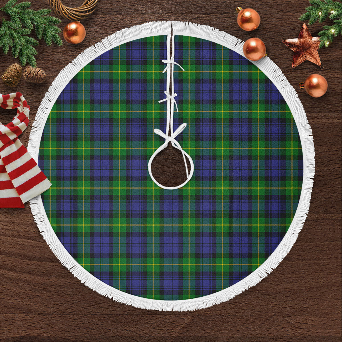 Clan Meldrum Tartan Christmas Tree Skirt TL64 Meldrum Tartan Tartan Christmas   
