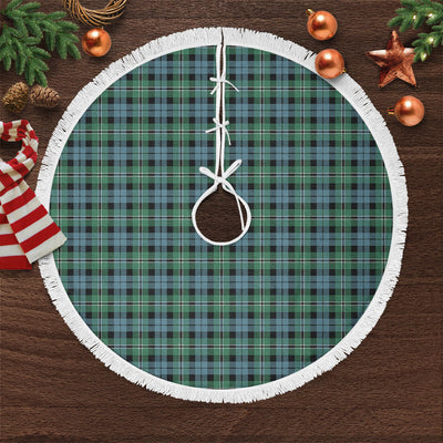 Clan Melville Tartan Christmas Tree Skirt