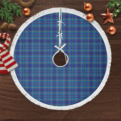 Clan Mercer Modern Tartan Christmas Tree Skirt AH14 Mercer Modern Tartan Tartan Christmas   