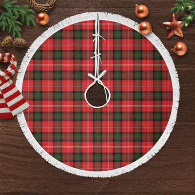 Clan Nesbitt Modern Tartan Christmas Tree Skirt