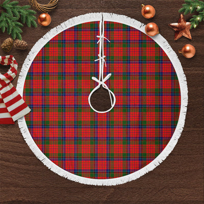 Clan Nicolson Modern Tartan Christmas Tree Skirt