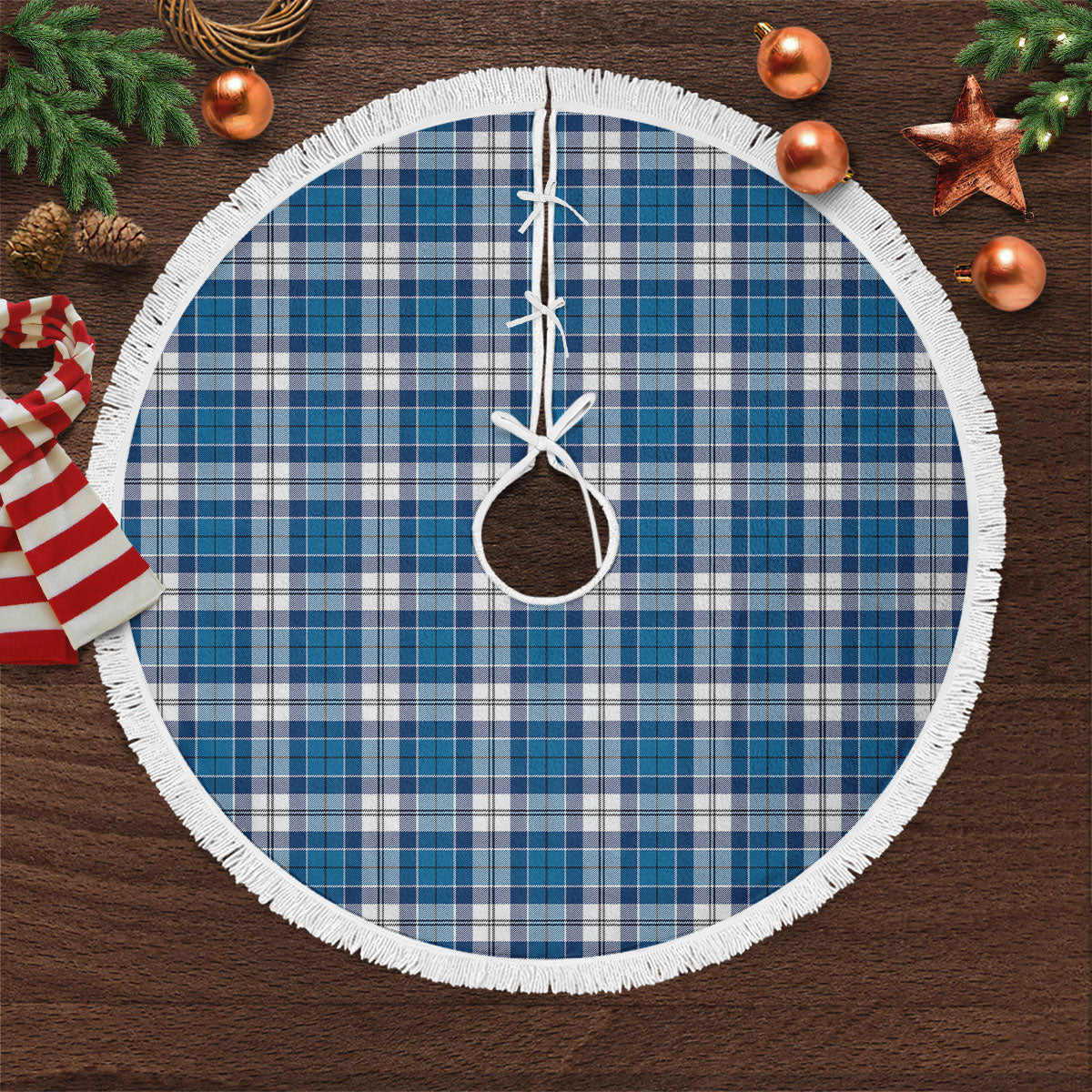 Clan Roberton Tartan Christmas Tree Skirt NK15 Roberton Tartan Tartan Christmas   