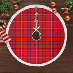 Clan Rose Modern Tartan Christmas Tree Skirt UT82 Rose Modern Tartan Tartan Christmas   