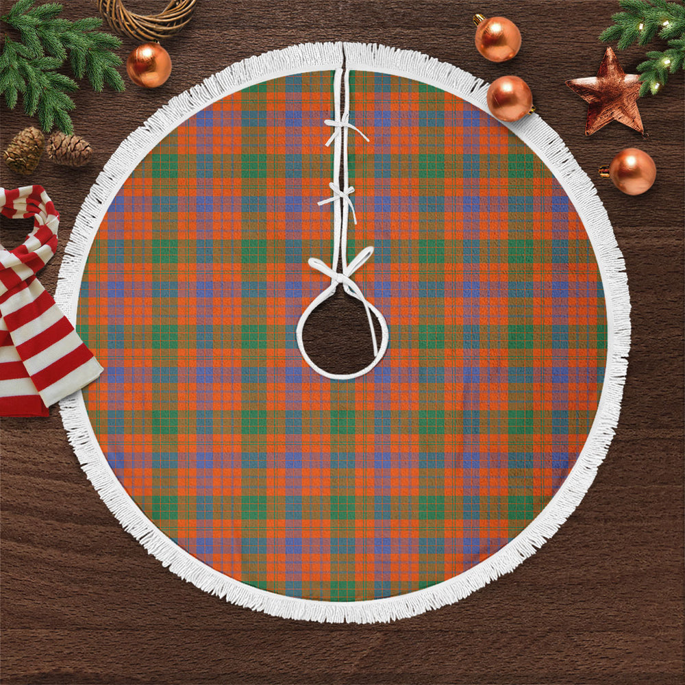 Clan Ross Ancient Tartan Christmas Tree Skirt GC87 Ross Ancient Tartan Tartan Christmas   