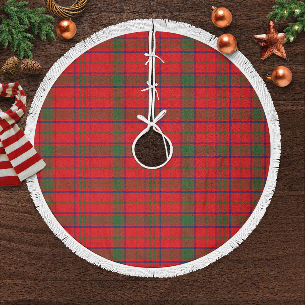 Clan Ross Modern Tartan Christmas Tree Skirt KG83 Ross Modern Tartan Tartan Christmas   