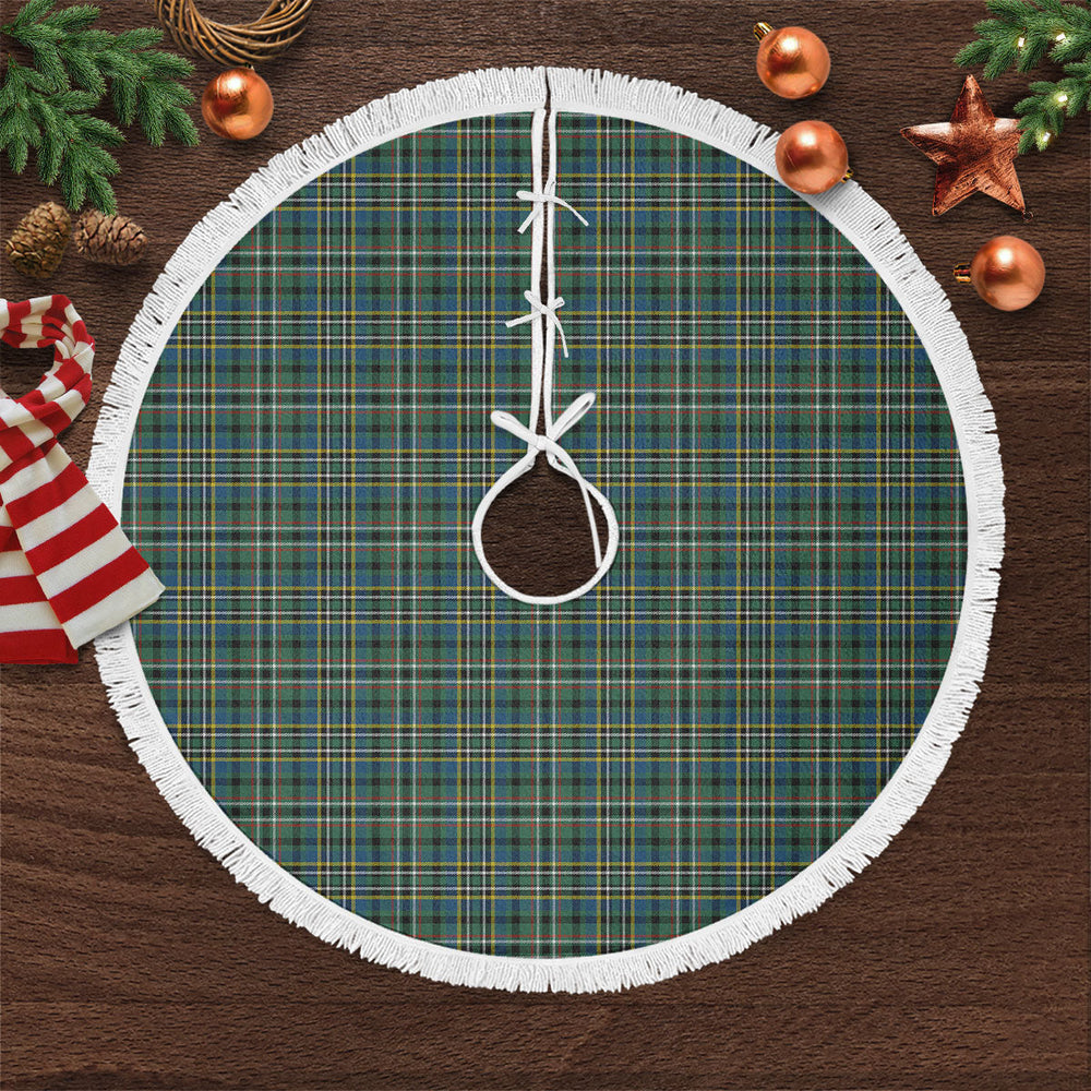 Clan Scott Green Ancient Tartan Christmas Tree Skirt FY53 Scott Green Ancient Tartan Tartan Christmas   