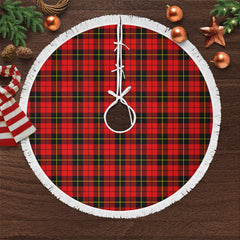 Clan Wallace Hunting Red Tartan Christmas Tree Skirt KP12 Wallace Hunting Red Tartan Tartan Christmas   