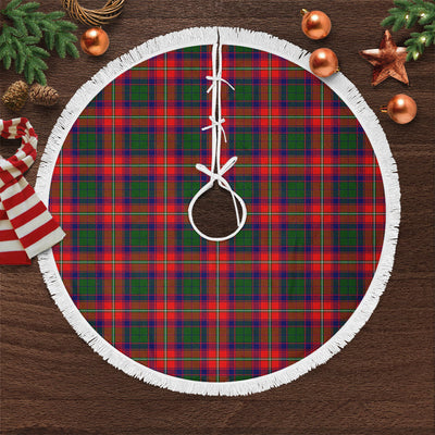 Clan Wauchope (or Waugh) Tartan Christmas Tree Skirt