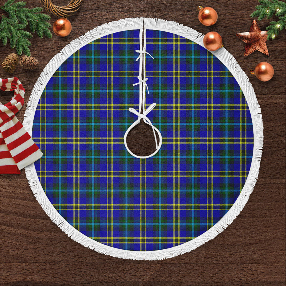 Clan Weir Modern Tartan Christmas Tree Skirt UE99 Weir Modern Tartan Tartan Christmas   
