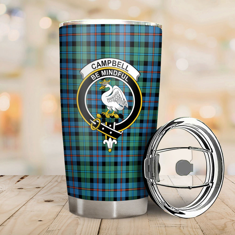 Clan Campbell of Cawdor Ancient Tartan Crest Tumbler DW42 Clan Campbell of Cawdor Tartan Today   