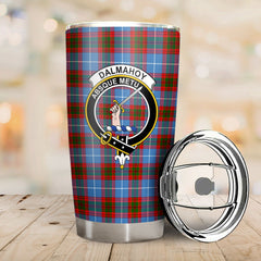 Clan Dalmahoy Tartan Crest Tumbler LI95 Clan Dalmahoy Tartan Today   