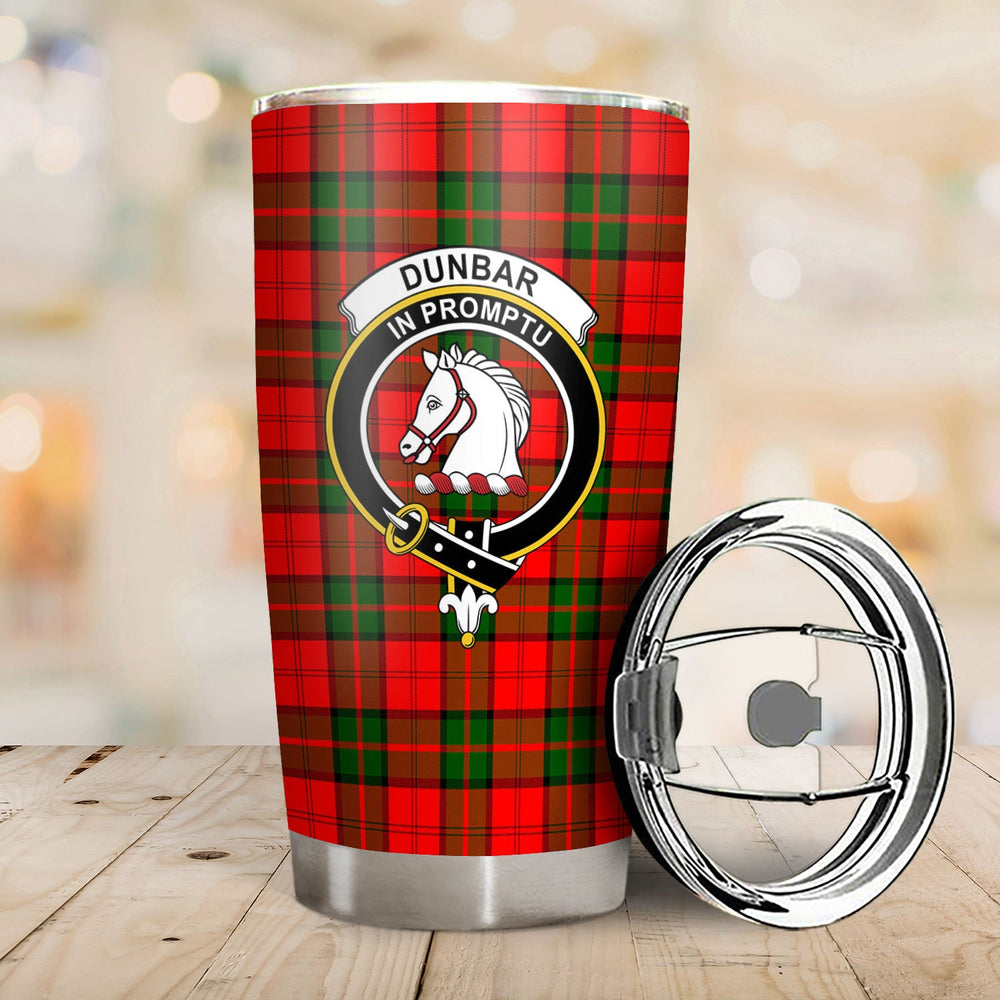 Clan Clan Dunbar Modern Tartan Crest Tumbler XN40 Clan Dunbar Tartan Today   