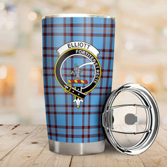Clan Elliott Ancient Tartan Crest Tumbler PL92 Clan Elliot Tartan Today   