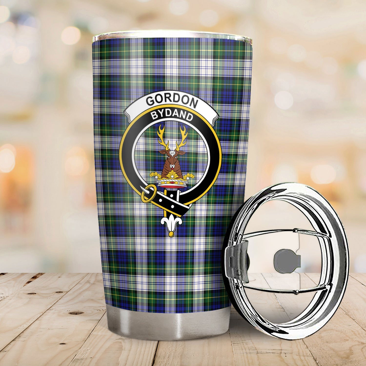 Clan Gordon Dress Modern Tartan Crest Tumbler TU47 Clan Gordon Tartan Today   