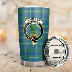 Clan Hamilton Hunting Ancient Tartan Crest Tumbler ZY88 Clan Hamilton Tartan Today   