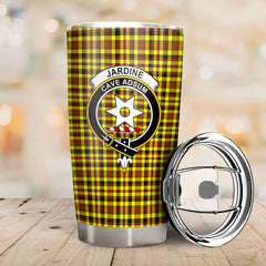 Clan Jardine Tartan Crest Tumbler GS19 Clan Jardine Tartan Today   