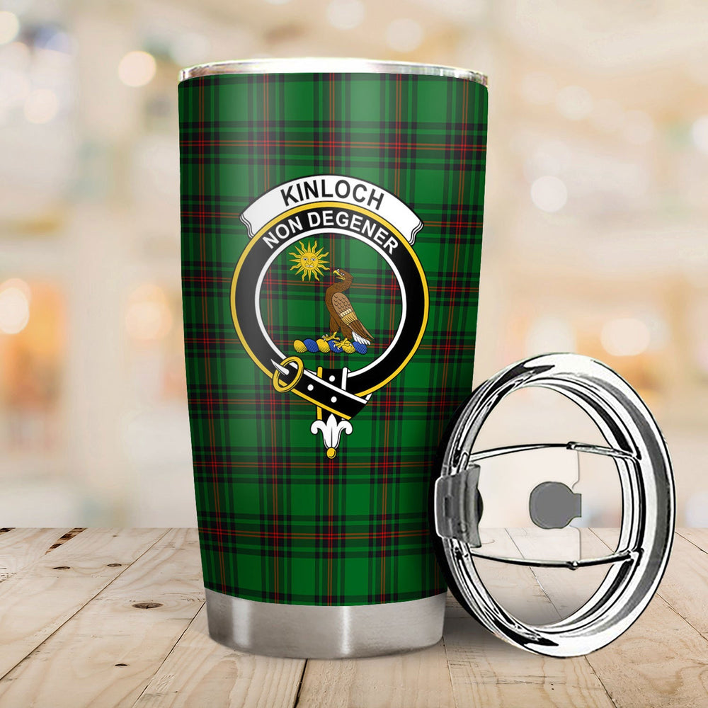 Clan Kinloch Tartan Crest Tumbler SY52 Clan Kinloch Tartan Today   