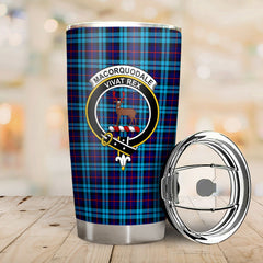 Clan MacCorquodale Tartan Crest Tumbler BN91 Clan MacCorquodale Tartan Today   