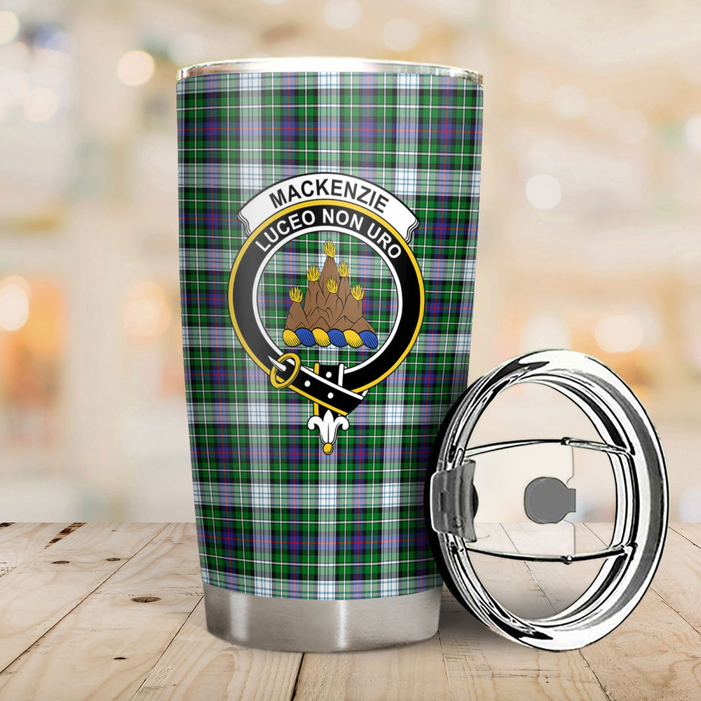 Clan MacKenzie Dress Modern Tartan Crest Tumbler OZ27 Clan MacKenzie Clan MacKenzie   