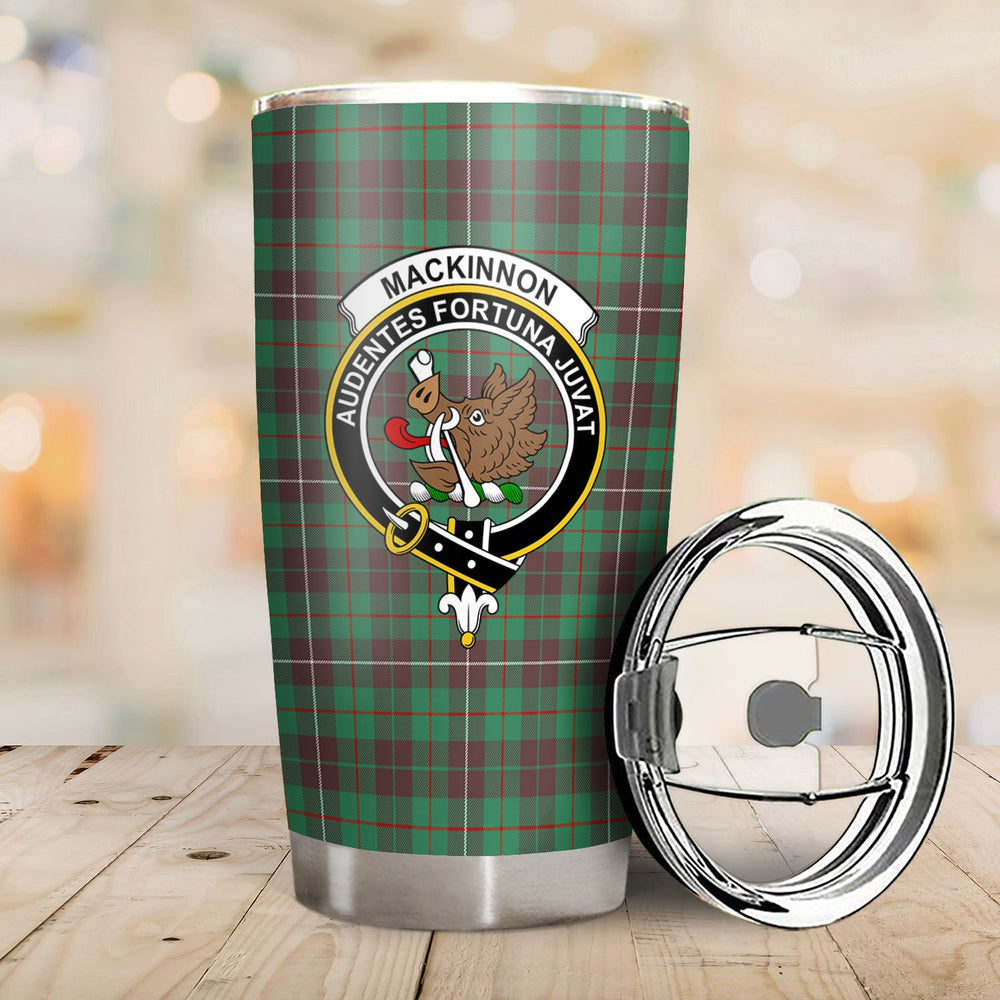 Clan MacKinnon Hunting Ancient Tartan Crest Tumbler BS63 Clan MacKinnon Tartan Today   