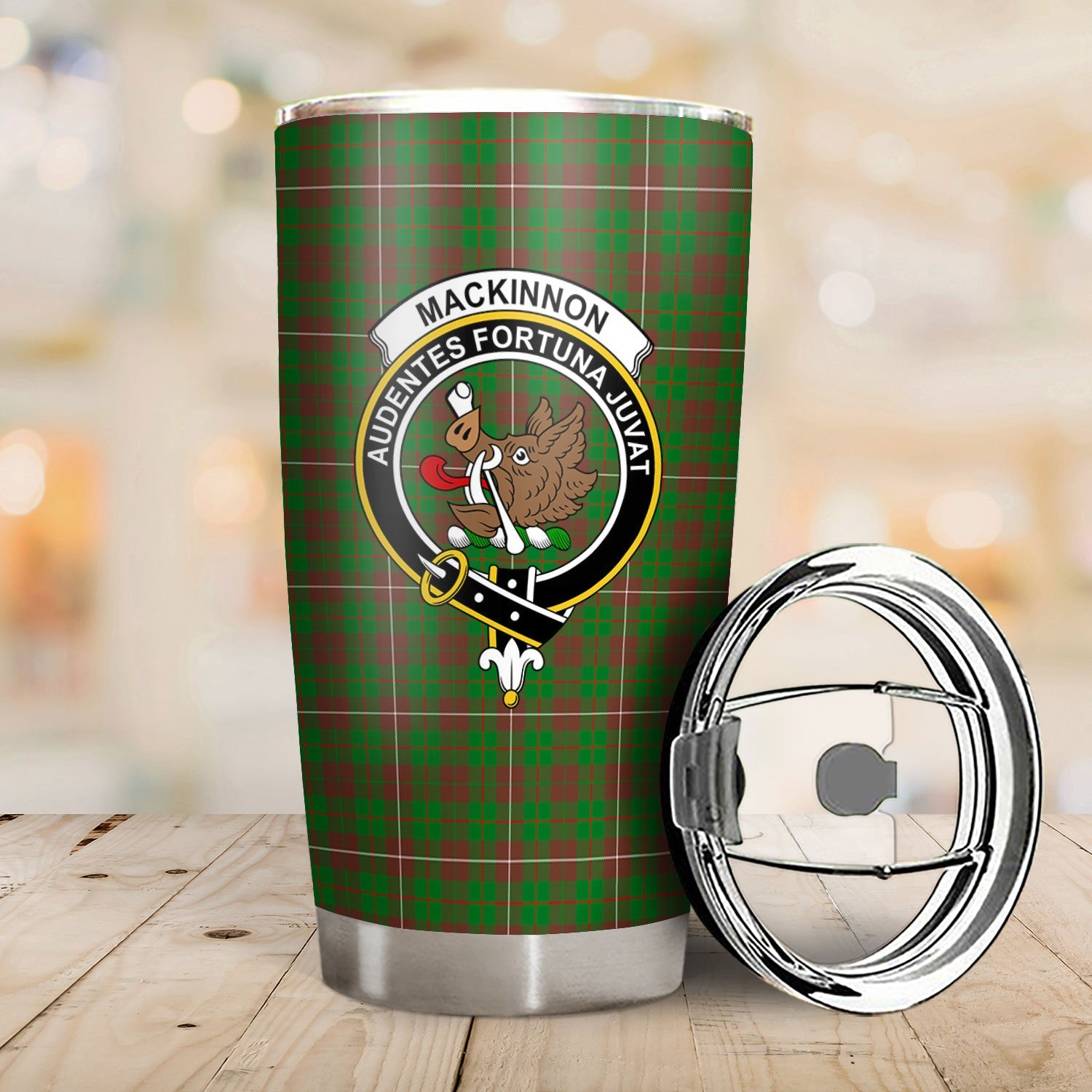 Clan MacKinnon Hunting Modern Tartan Crest Tumbler BV23 Clan MacKinnon Tartan Today   