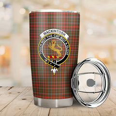Clan MacKintosh Hunting Weathered Tartan Crest Tumbler DZ83 Clan MacKintosh / MacIntosh Tartan Today   
