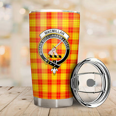 Clan MacMillan Tartan Crest Tumbler WT67 Clan MacMillan Tartan Today   