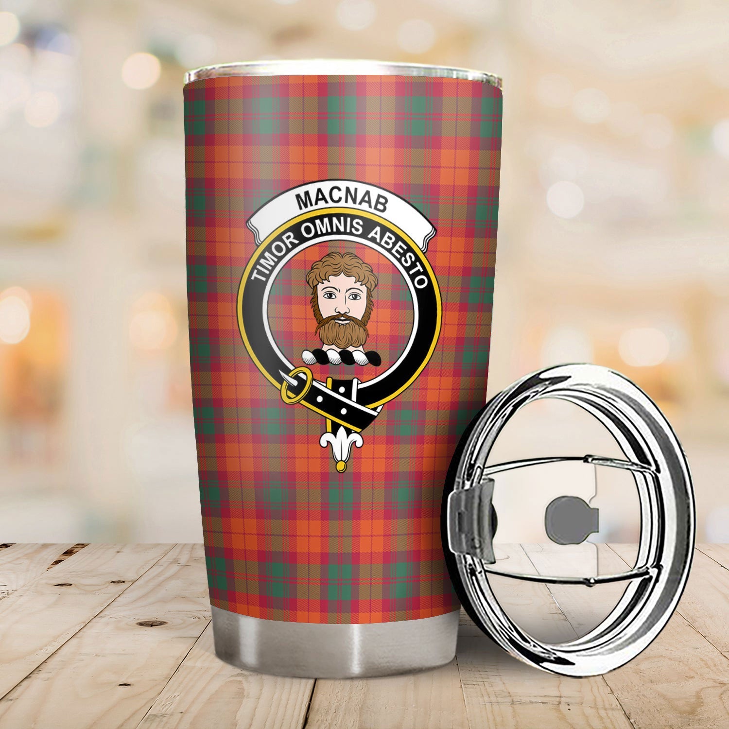 Clan MacNab Ancient Tartan Crest Tumbler XM59 Clan MacNab Tartan Today   
