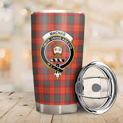 Clan MacNab Ancient Tartan Crest Tumbler XM59 Clan MacNab Tartan Today   